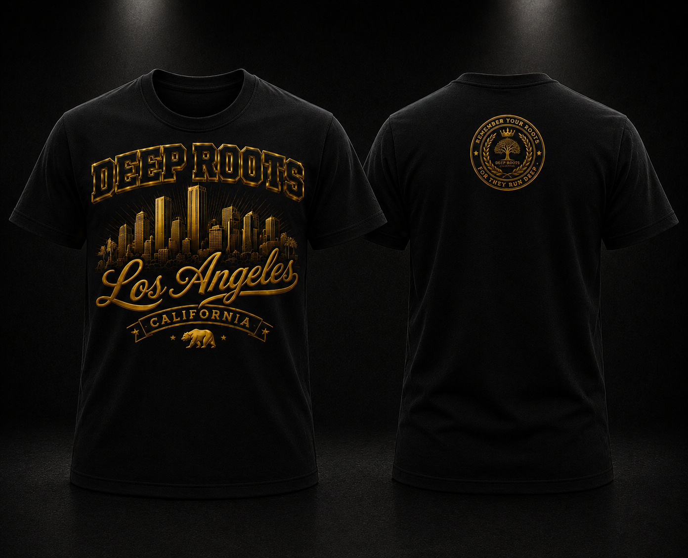 Deep Roots Los Angeles, California Tee – Limited City Collection