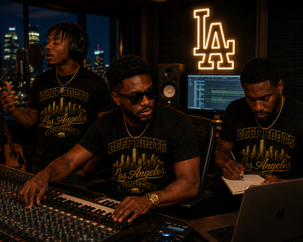 Deep Roots Los Angeles, California Tee – Limited City Collection