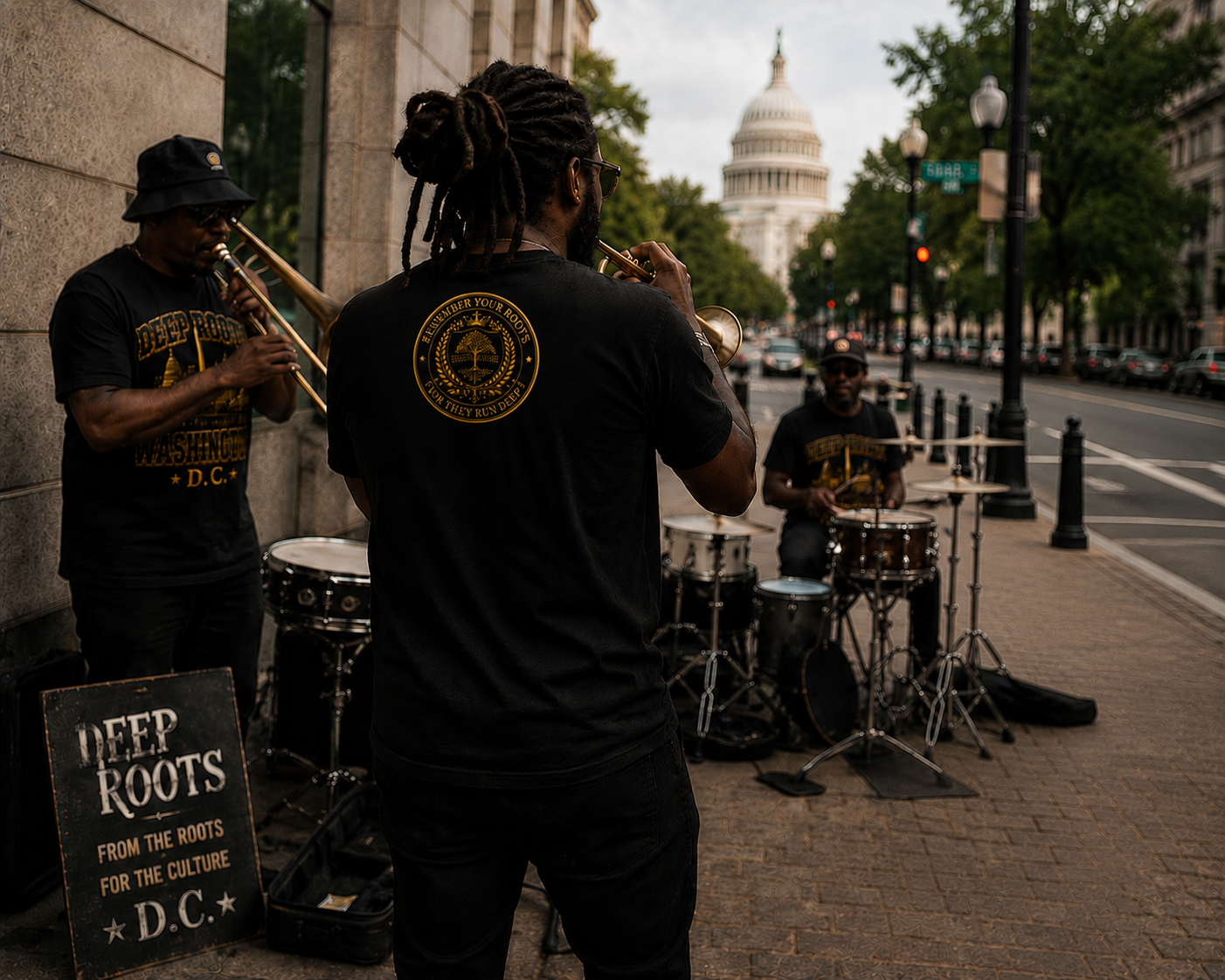 Deep Roots Washington, D.C. Tee